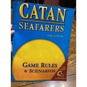 𝅺catan: Seafarers Expansion by Klaus Teuber Game Rules & Scenerios Booklet Only